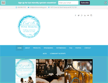 Tablet Screenshot of corkitwinemaking.com